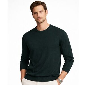 Le 31 Simons Crewneck Sweater Mens Large Dark Green Knit Screen Worn The Boys